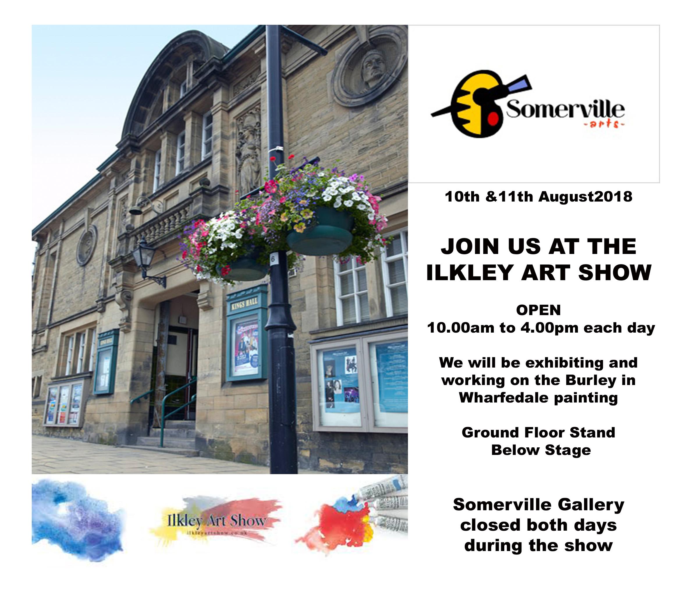Join us at the Ilkley Art Show Somerville Arts